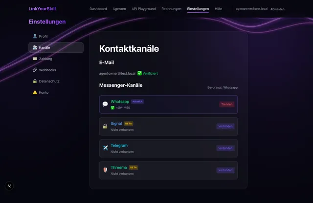 Einstellungen & Konfiguration