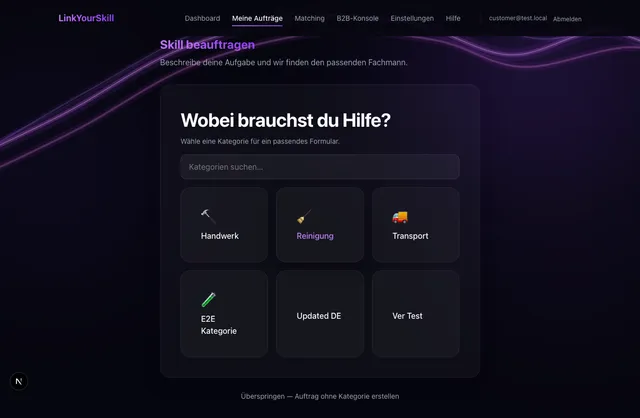 Auftragsverwaltung